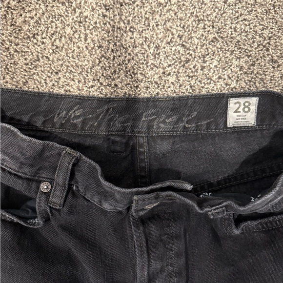 We The Free Black Distressed Ankle Jeans - Picture 2 of 6
